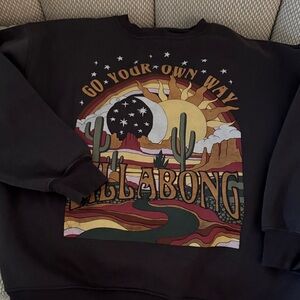 Billabong Black Desert Graphic Crewneck Sweater